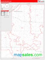 Washington County, CO Wall Map Zip Code