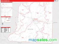 Decatur County, GA Wall Map