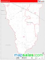 Seminole County, GA Wall Map