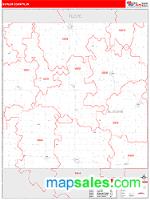 Butler County, IA Wall Map