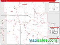 Hardin County, IA Wall Map Zip Code