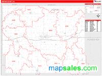 Jasper County, IA Wall Map Zip Code