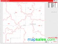 Ringgold County, IA Wall Map Zip Code