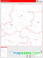 Missaukee County, MI Wall Map Zip Code