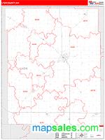 Lyon County, MN Wall Map