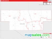 Red Lake County, MN Wall Map Zip Code