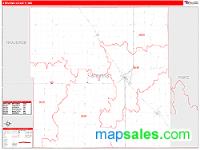 Stevens County, MN Wall Map