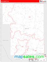 Smith County, MS Wall Map Zip Code