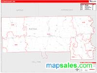 Putnam County, MO Wall Map Zip Code