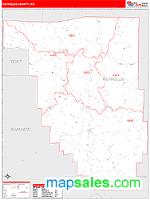 Reynolds County, MO Wall Map Zip Code
