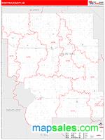 Mountrail County, ND Wall Map Zip Code