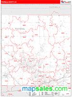 Trumbull County, OH Wall Map
