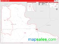 Stanley County, SD Wall Map Zip Code