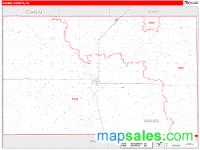 Gaines County, TX Wall Map