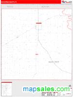 Ochiltree County, TX Wall Map Zip Code