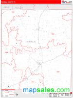 Runnels County, TX Wall Map Zip Code