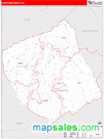 Dickenson County, VA Wall Map
