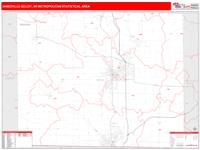 Janesville-Beloit Metro Area Wall Map