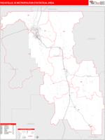 Pocatello Metro Area Wall Map