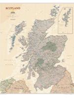 Scotland Executive Wall Map