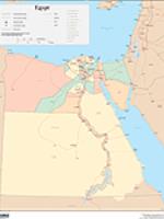 Egypt Wall Map