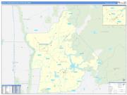 Chico <br /> Wall Map <br /> Basic Style 2026 Map