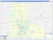 Dayton <br /> Wall Map <br /> Basic Style 2026 Map