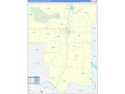 Lawton <br /> Wall Map <br /> Basic Style 2026 Map