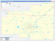 Lima <br /> Wall Map <br /> Basic Style 2026 Map