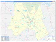 Macon <br /> Wall Map <br /> Basic Style 2026 Map