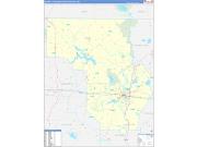 Monroe <br /> Wall Map <br /> Basic Style 2026 Map