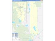 Reno <br /> Wall Map <br /> Basic Style 2026 Map