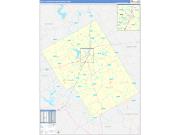 Waco <br /> Wall Map <br /> Basic Style 2026 Map