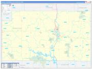 Wausau <br /> Wall Map <br /> Basic Style 2026 Map