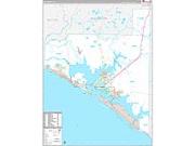 Bay County, FL <br /> Wall Map <br /> Premium Style 2026 Map