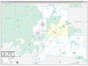 Elk County, PA <br /> Wall Map <br /> Premium Style 2026 Map