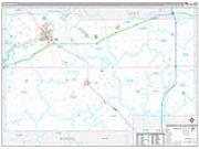 Lee County, IL <br /> Wall Map <br /> Premium Style 2026 Map