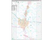 Lee County, MS <br /> Wall Map <br /> Premium Style 2026 Map