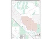 Nye County, NV <br /> Wall Map <br /> Premium Style 2026 Map