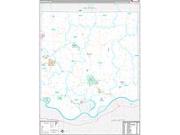 Ray County, MO <br /> Wall Map <br /> Premium Style 2026 Map