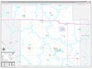 Sac County, IA <br /> Wall Map <br /> Premium Style 2026 Map