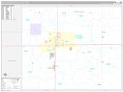 Enid Metro Area <br /> Wall Map <br /> Premium Style 2026 Map