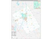 Waco Metro Area <br /> Wall Map <br /> Premium Style 2026 Map