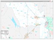 Yolo Metro Area <br /> Wall Map <br /> Premium Style 2026 Map