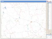 Wyoming <br /> Wall Map <br /> Zip Code <br /> Basic Style 2025 Map