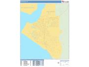 Anchorage <br /> Wall Map <br /> Basic Style 2025 Map