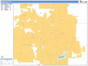 Springdale <br /> Wall Map <br /> Basic Style 2025 Map