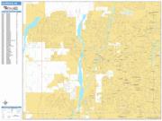 Glendale <br /> Wall Map <br /> Basic Style 2025 Map