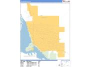 Lake Havasu City <br /> Wall Map <br /> Basic Style 2025 Map