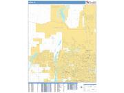 Peoria <br /> Wall Map <br /> Basic Style 2025 Map